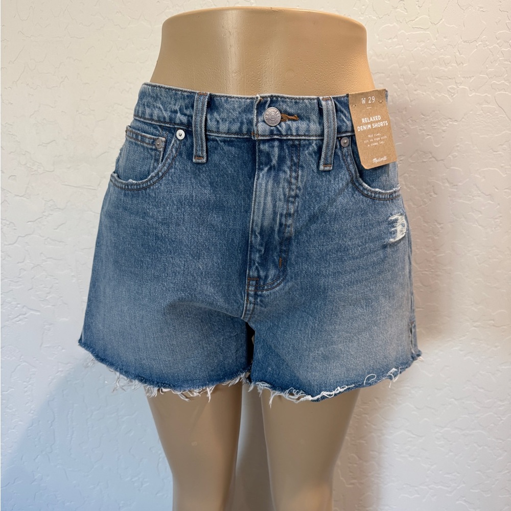 Madewell Relaxed Denim shorts NWT Sz 29